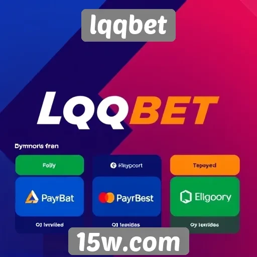 Opções de pagamento disponíveis no lqqbet